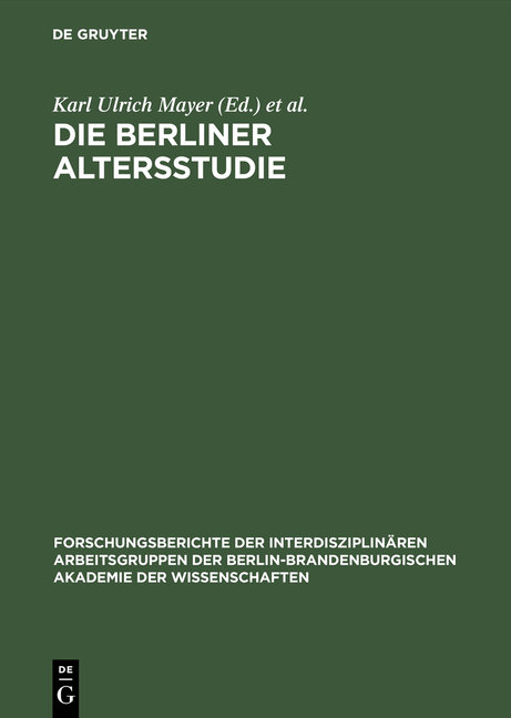 Die Berliner Altersstudie