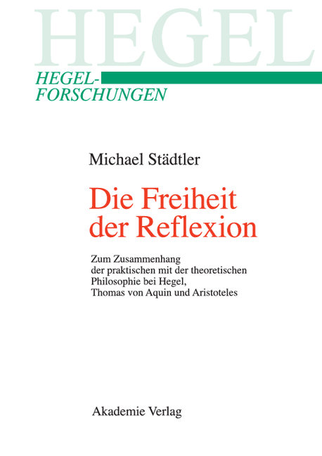 Die Freiheit der Reflexion