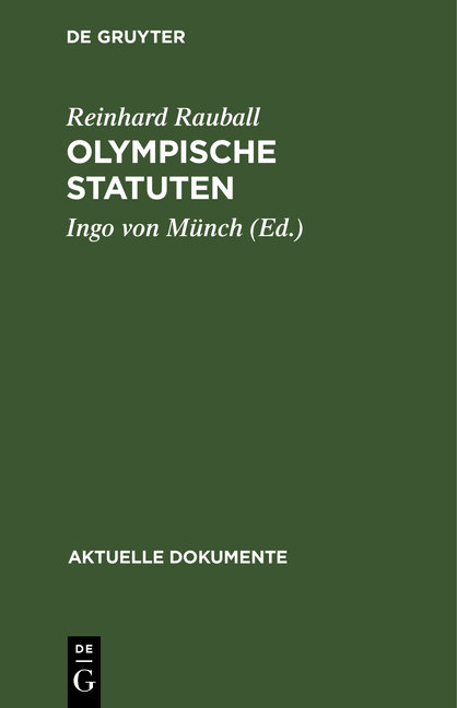 Olympische Statuten