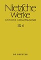 Nietzsche Werke, Band 6, Arbeitshefte W II 1 und W II 2