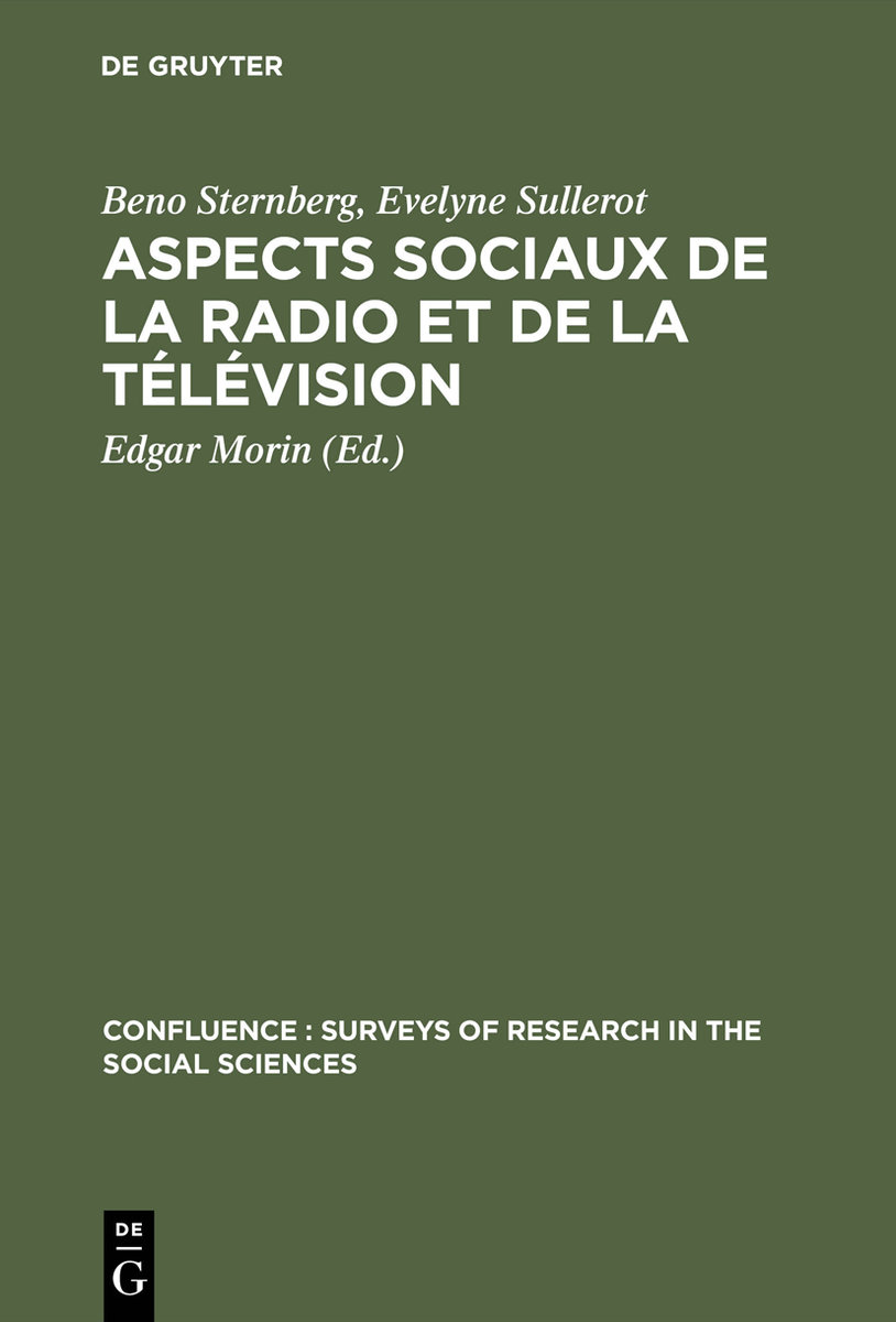 Aspects sociaux de la radio et de la télévision