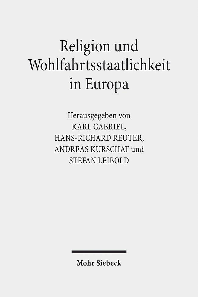 Religion und Wohlfahrtsstaatlichkeit in Europa