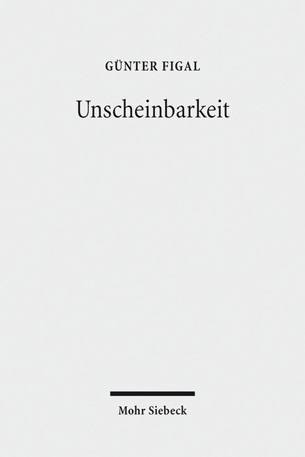 Unscheinbarkeit