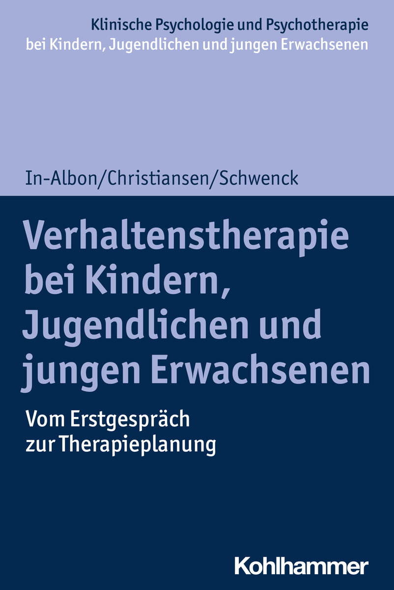 Verhaltenstherapie bei Kindern, Jugendlichen und jungen Erwachsenen