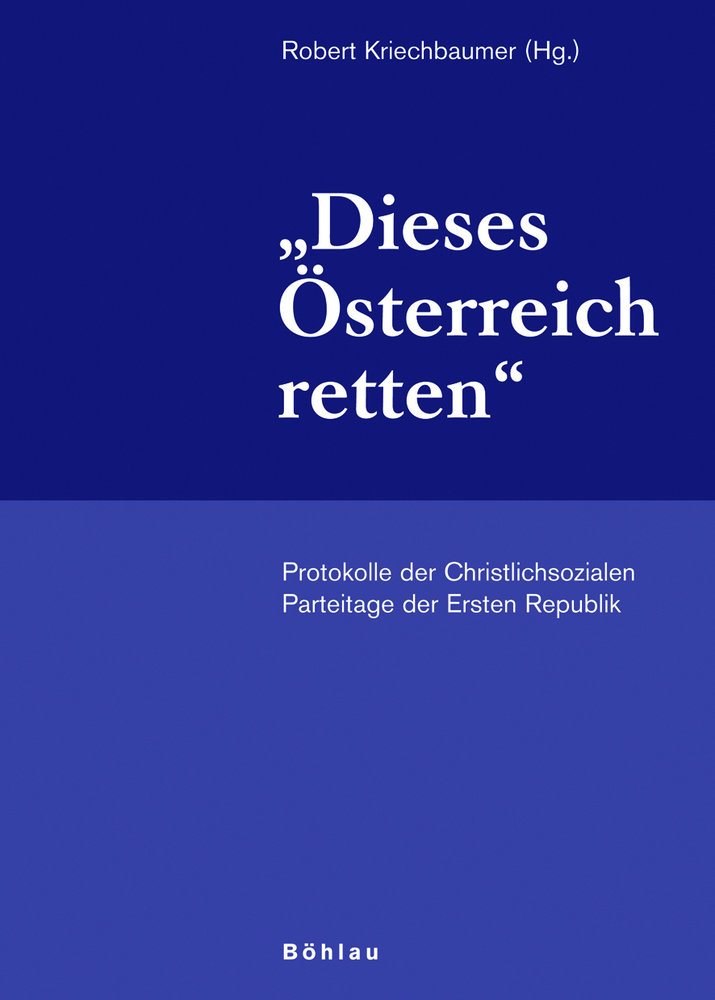 ¯Dieses Österreich retten®; .