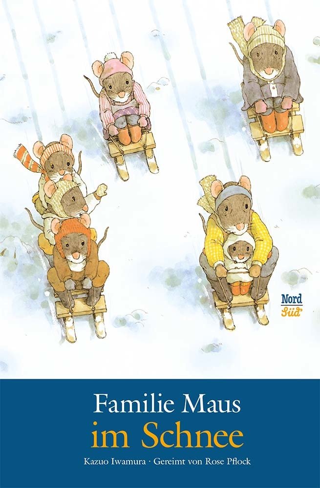 Familie Maus im Schnee