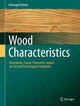 Wood Characteristics