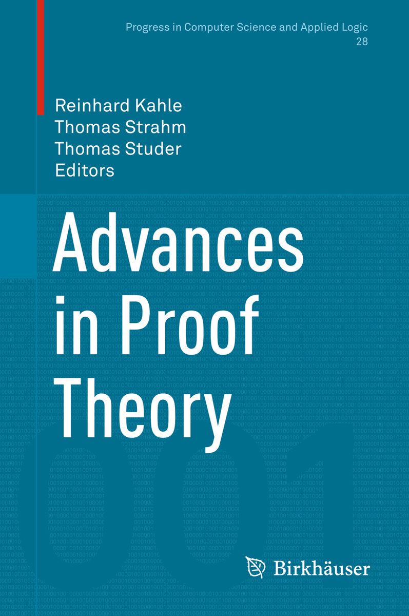 Advances in Proof Theory