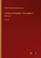 A History of England in the Eighteenth Century