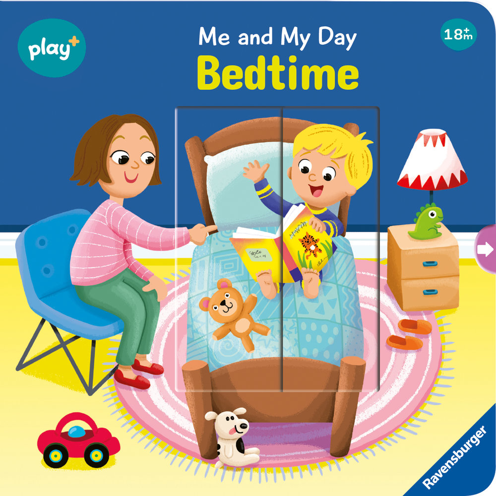 Ravensburger Play+ Me and My Day: Bedtime, Baby book 18+ months