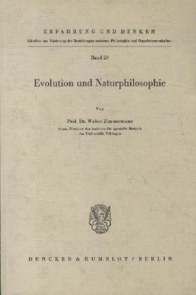 Evolution und Naturphilosophie.