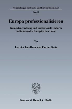 Europa professionalisieren.