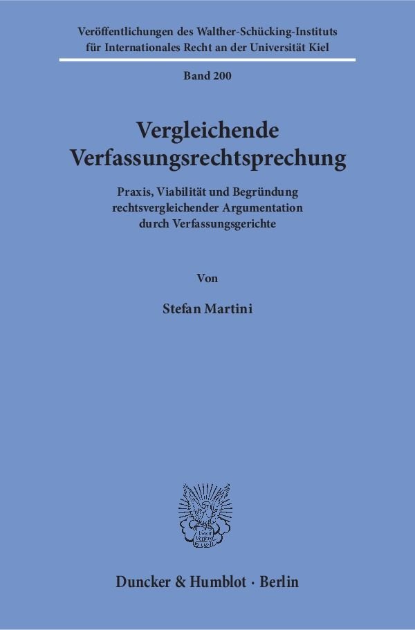 Vergleichende Verfassungsrechtsprechung