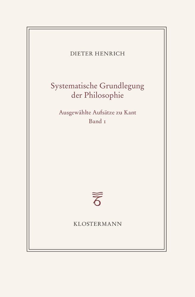 Ausgewählte Schriften zur Philosophie Kants