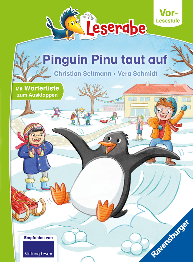 Pinguin Pinu taut auf - lesen lernen mit dem Leserabe - Erstlesebuch - Kinderbuch ab 5 Jahren - erstes Lesen - (Leserabe