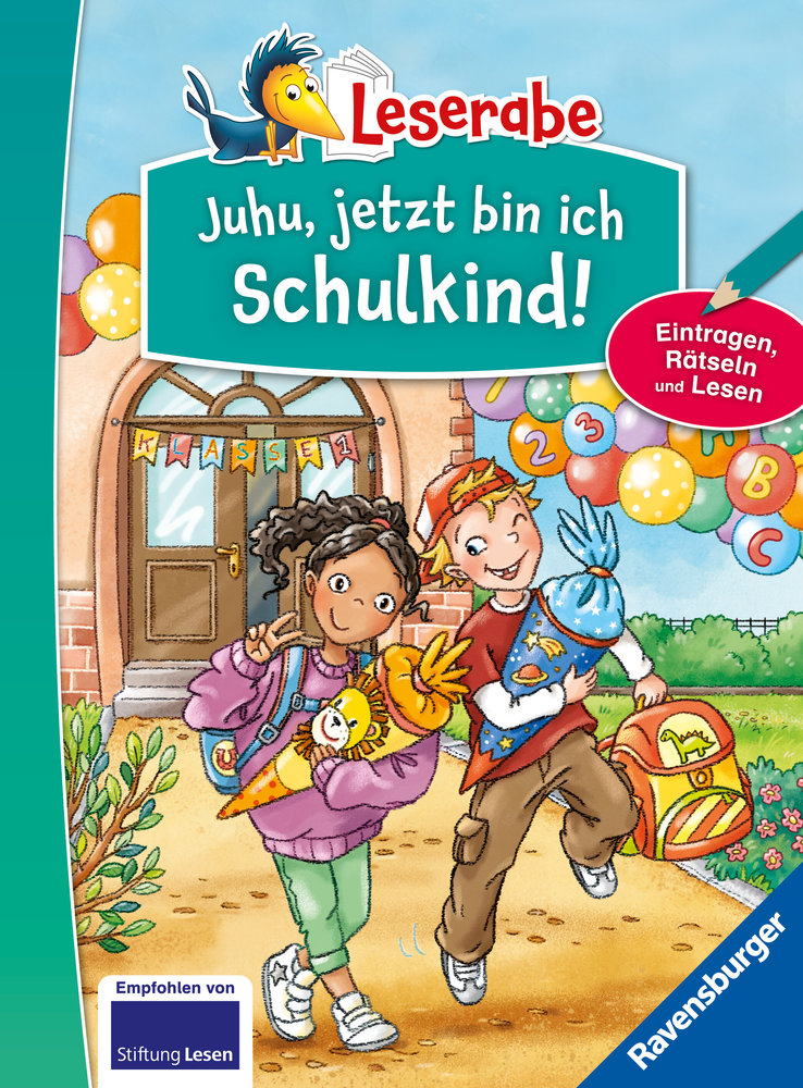 Mein großes Buch zur Einschulung - Eintragbuch - Erstlesebuch - Kinderbuch zum Schulstart - Kinderbuch ab 6 Jahren - Sch