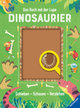 Das Buch mit der Lupe: Dinosaurier