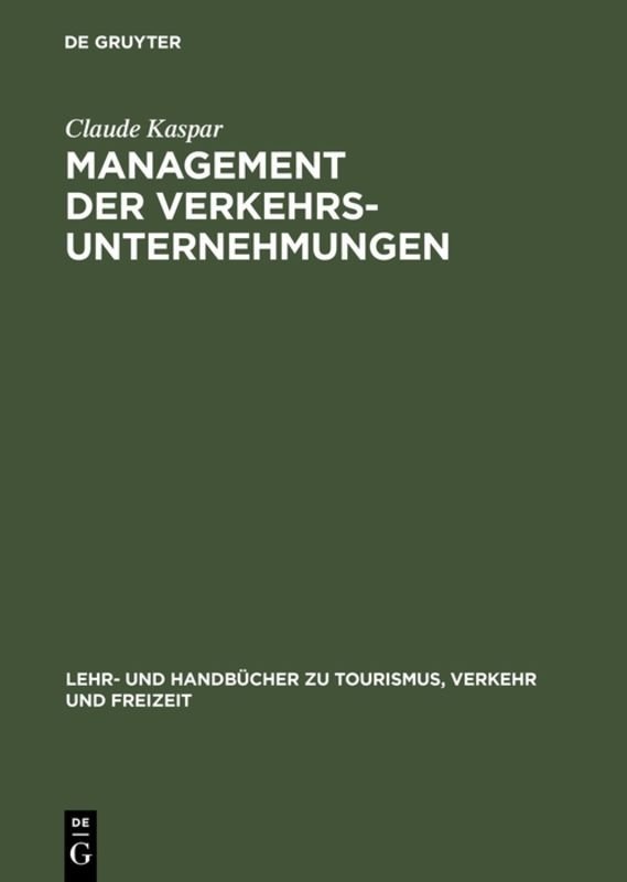 Management der Verkehrsunternehmungen