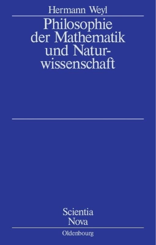 Philosophie der Mathematik und Naturwissenschaft