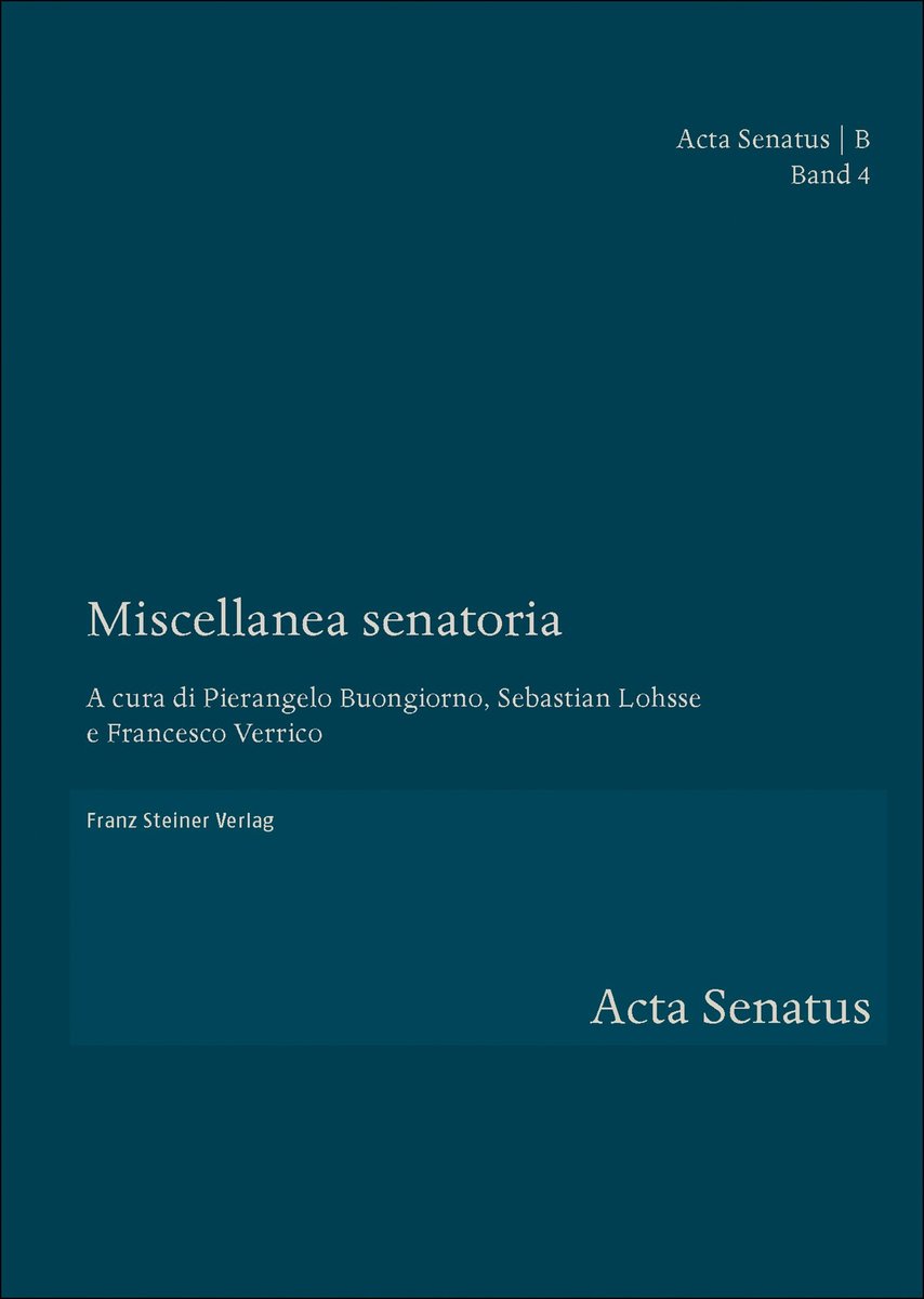 Miscellanea senatoria