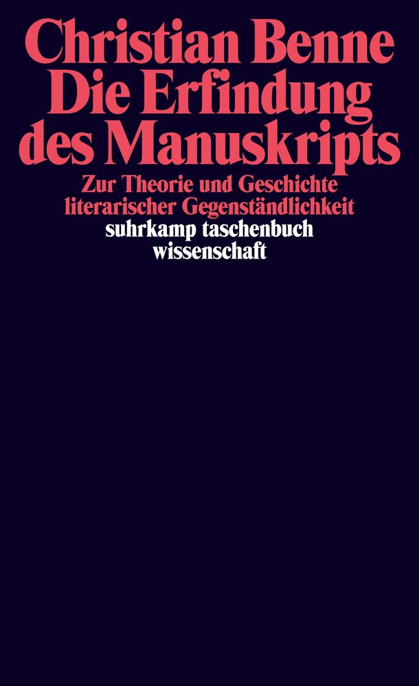 Die Erfindung des Manuskripts