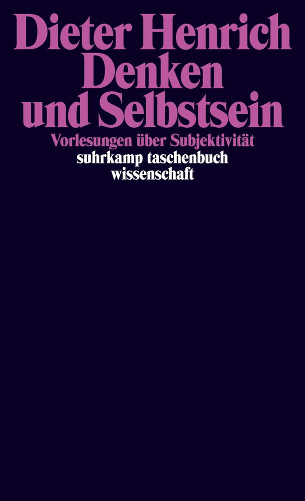 Denken und Selbstsein