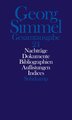 Nachträge. Dokumente. Gesamtbibliographie. Übersichten. Indices - Gesamtausgabe