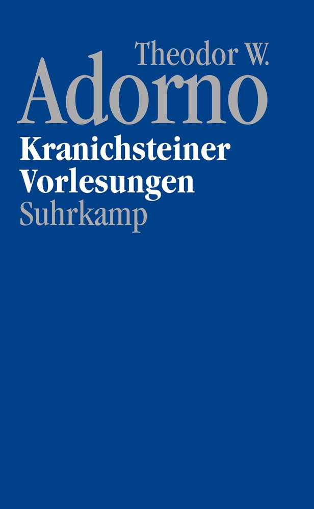 Kranichsteiner Vorlesungen, m. DVD-Audio - Nachgelassene Schriften