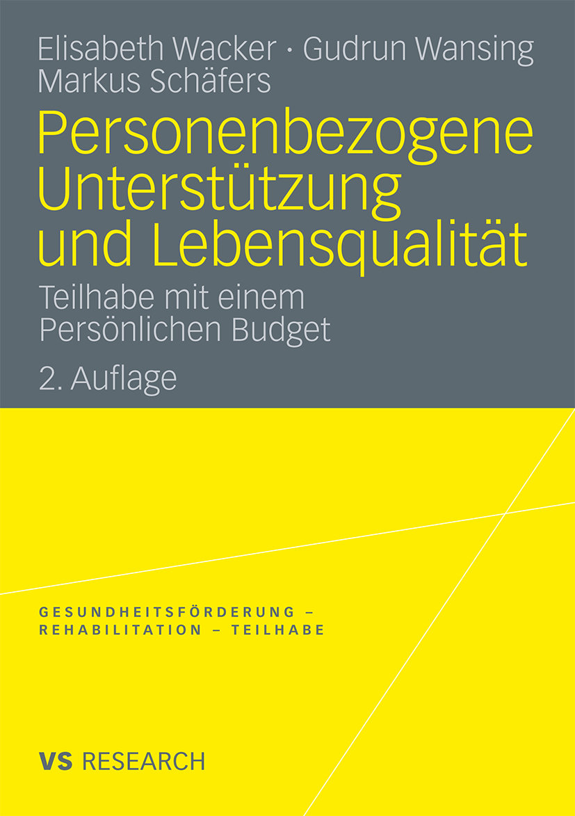 Personenbezogene Unterstützung und Lebensqualität