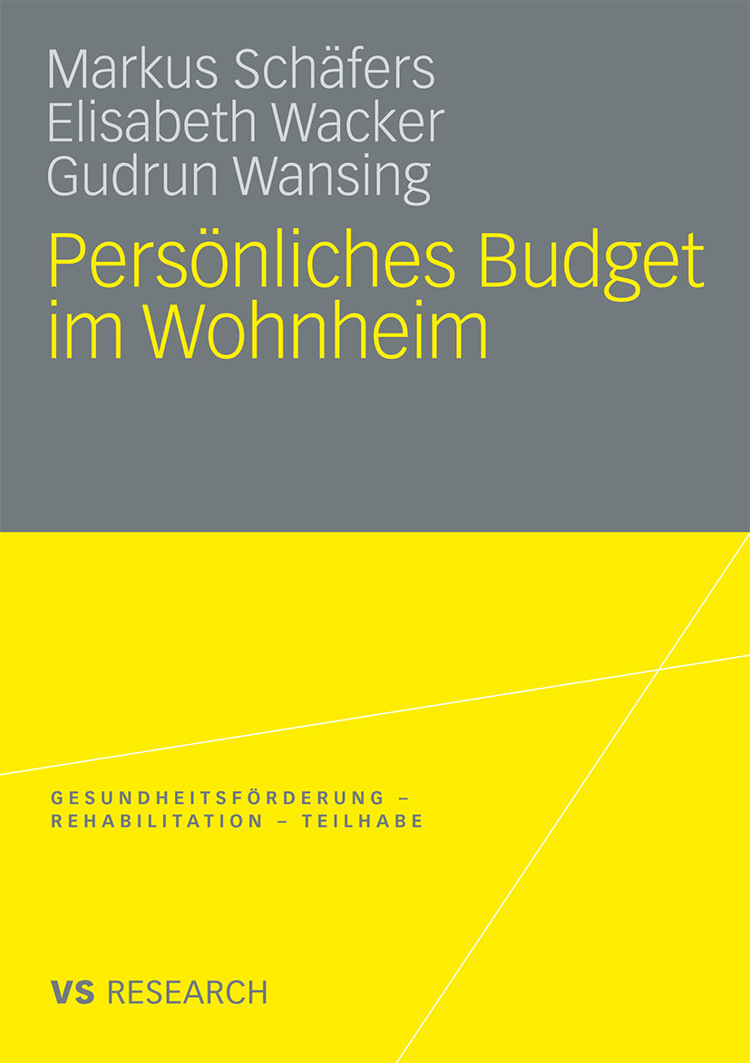 Persönliches Budget im Wohnheim