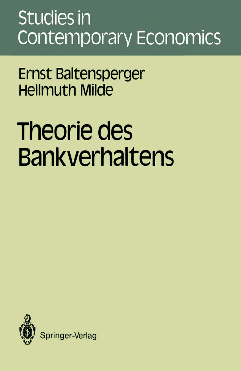 Theorie des Bankverhaltens