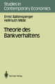 Theorie des Bankverhaltens