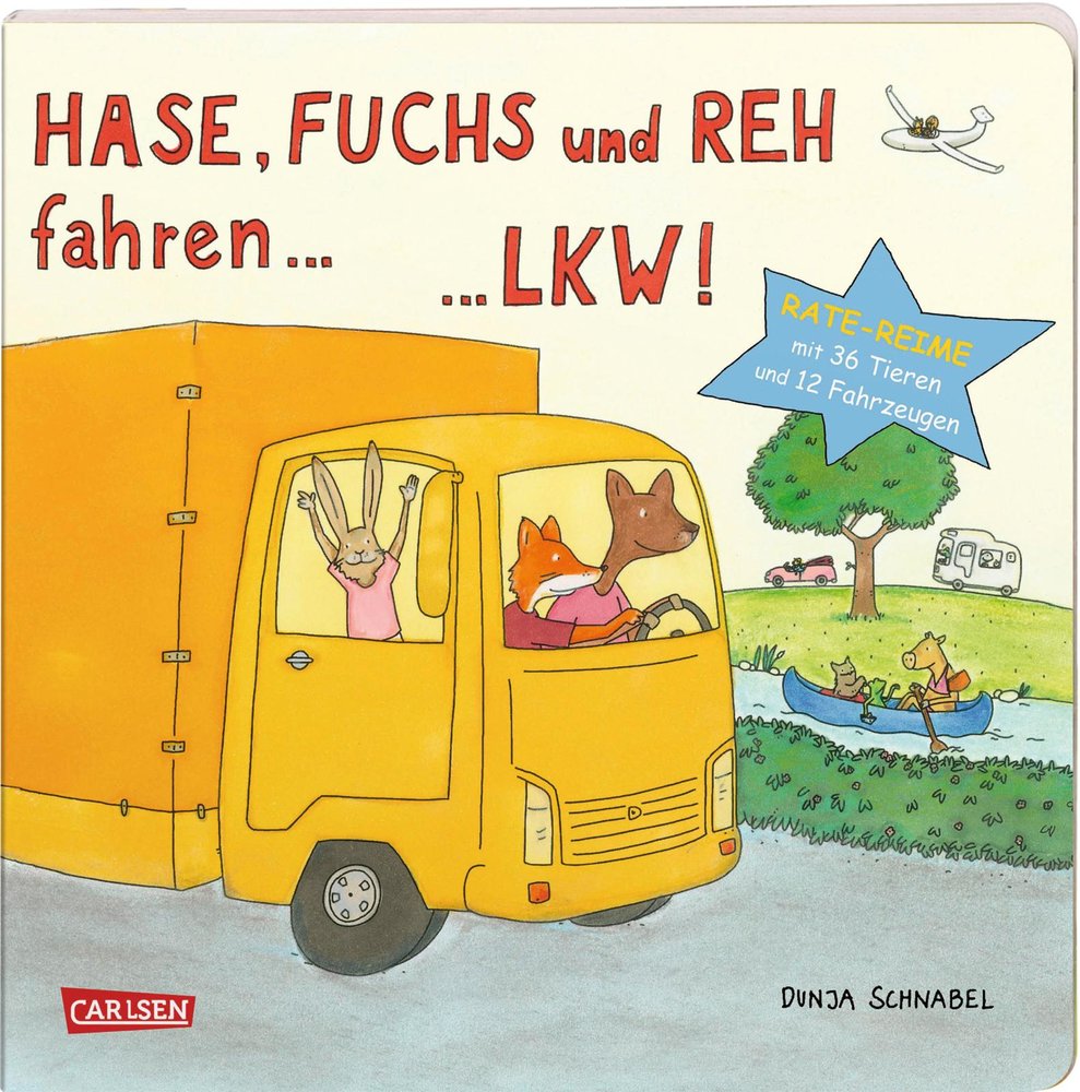 Hase, Fuchs und Reh fahren ... LKW!