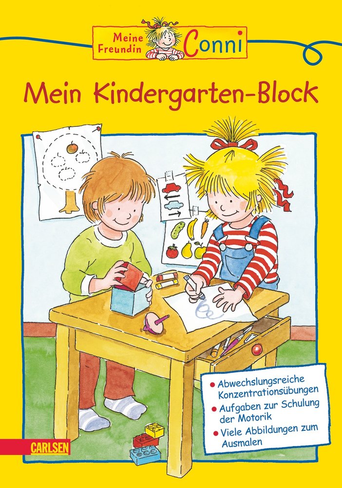 Conni Gelbe Reihe: Mein Kindergarten-Block