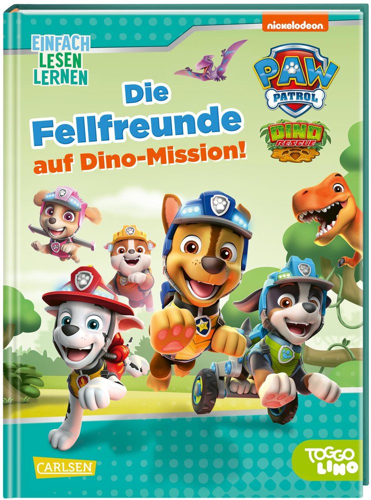 PAW Patrol Erstlesebuch: Die Fellfreunde auf Dino-Mission!