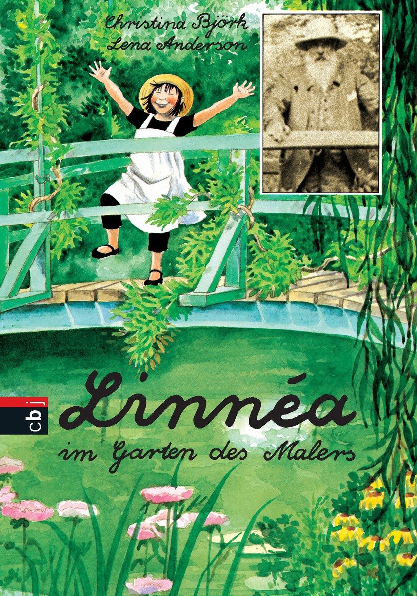 Linnea im Garten des Malers