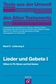 Lieder und Gebete I