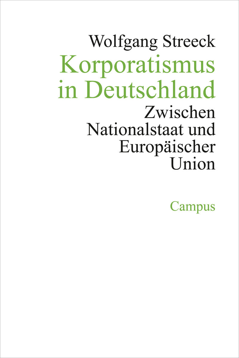 Korporatismus in Deutschland