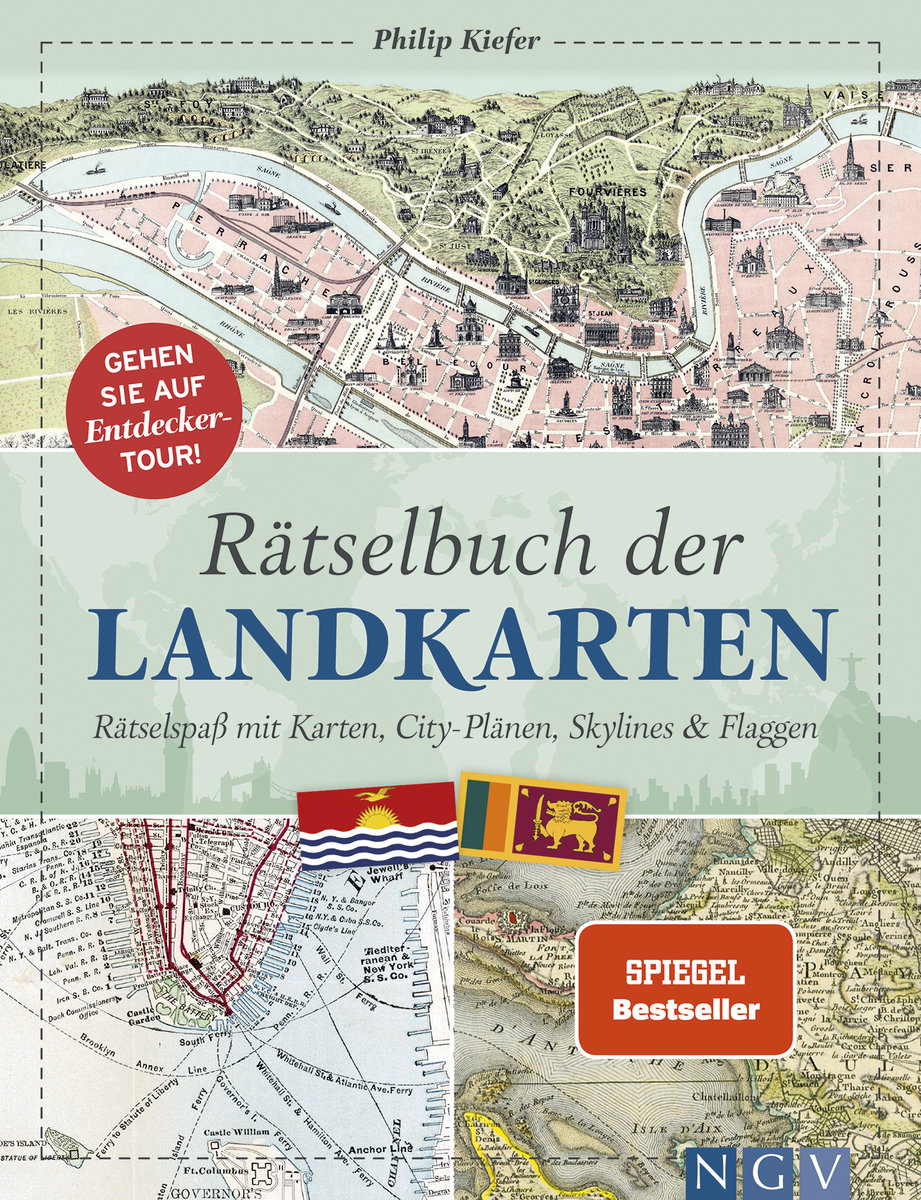 Rätselbuch der Landkarten