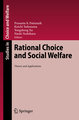 Rational Choice and Social Welfare