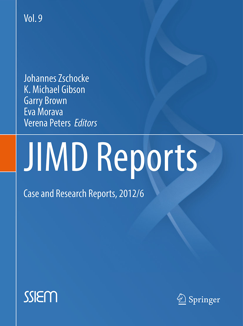 JIMD Reports - Case and Research Reports, 2012/6