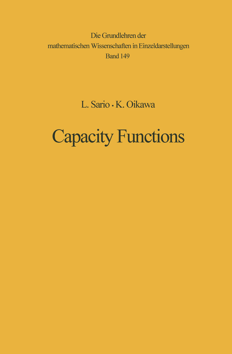 Capacity Functions