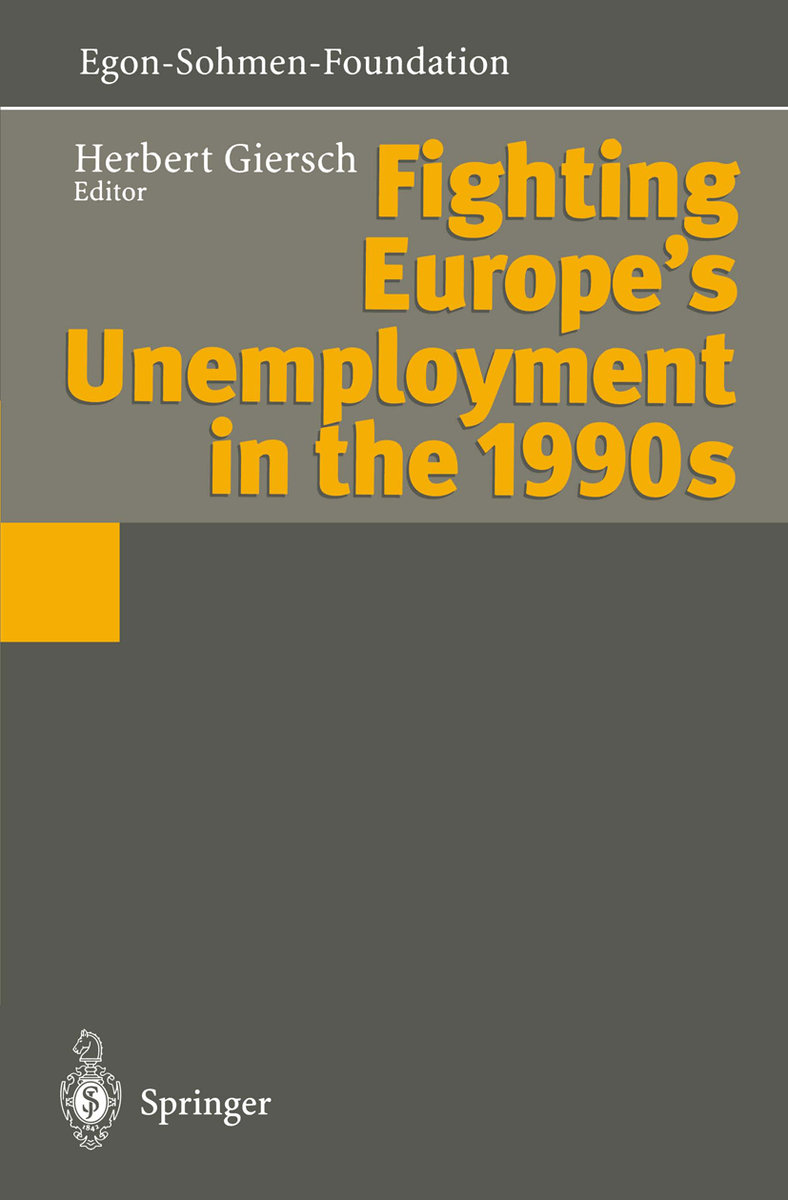 Fighting Europe¿s Unemployment in the 1990s