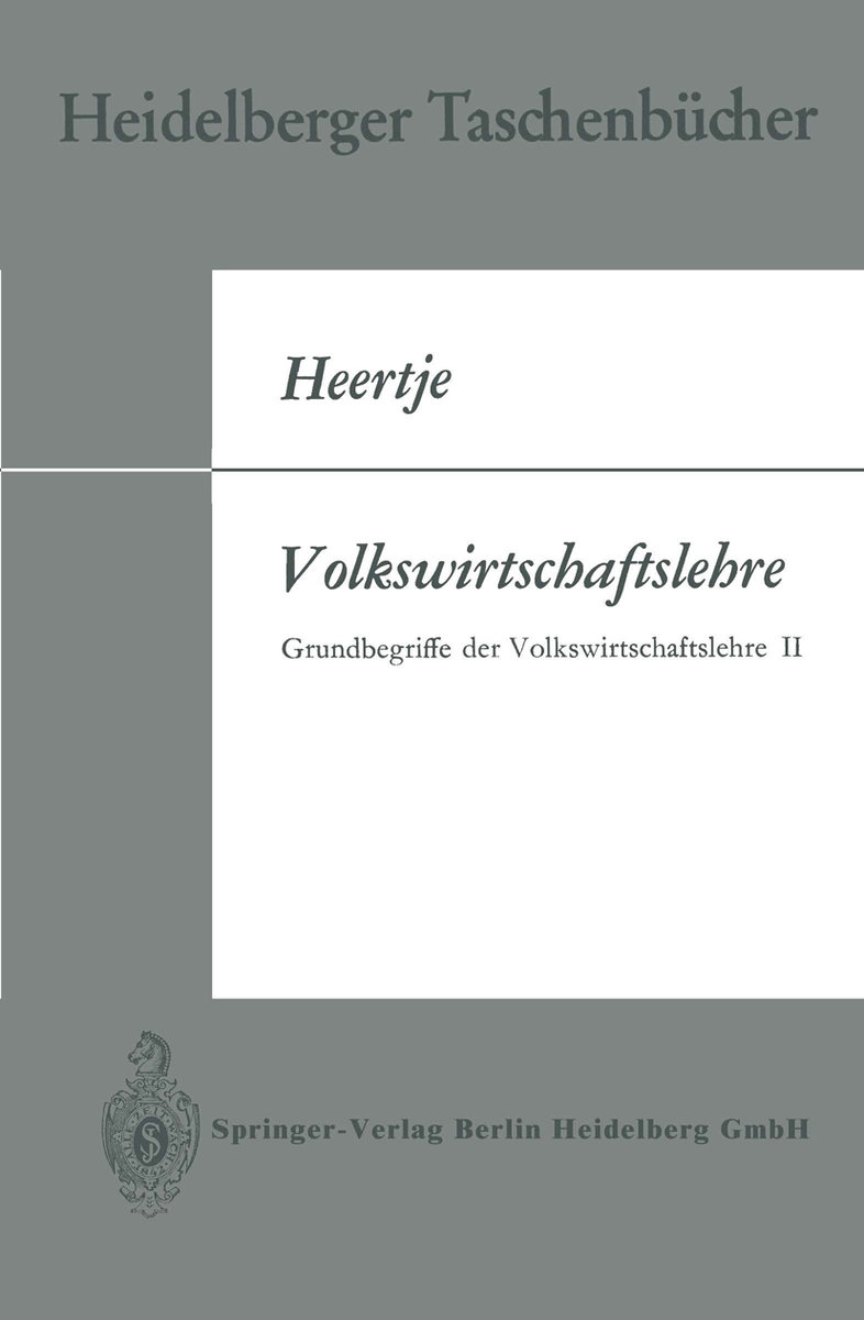 Volkswirtschaftslehre