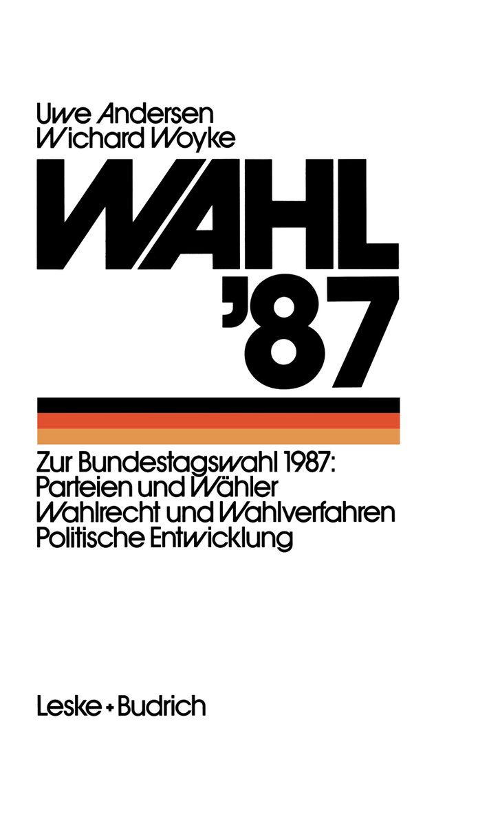 Wahl ¿87