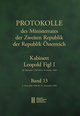 Protokolle des Ministerrates der Zweiten Republik der Republik Österreich. Kabinett Leopold Figl I, 20. Dezember 1945 bis 8. November 1949. Band 13