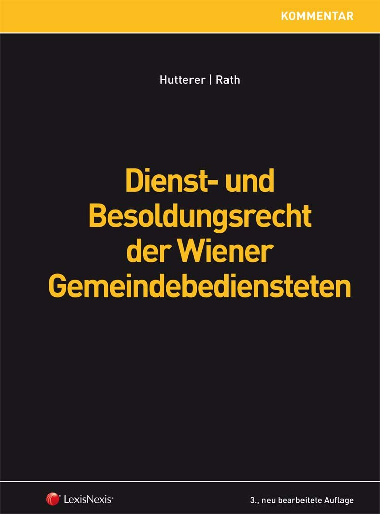 Dienst- und Besoldungsrecht der Wiener Gemeindebediensteten