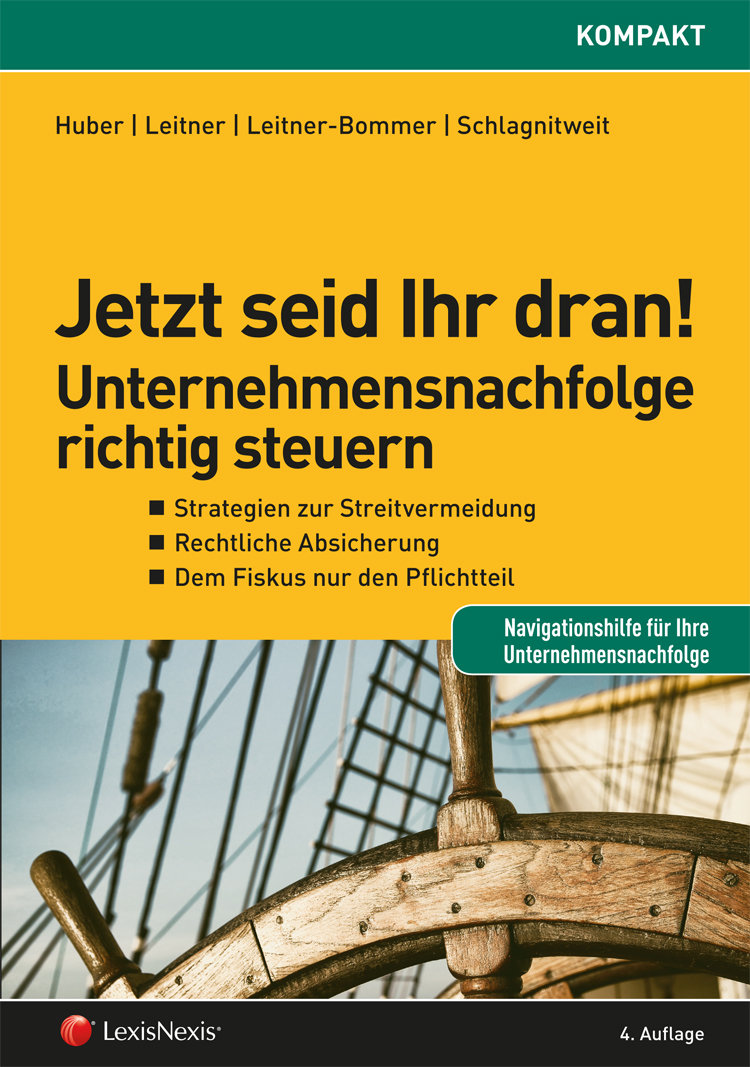 Jetzt seid Ihr dran! Unternehmensnachfolge richtig steuern