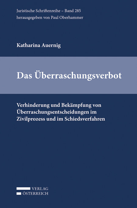 Das Überraschungsverbot