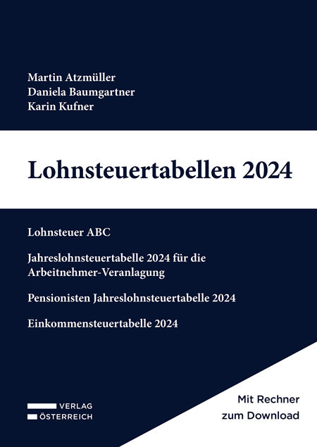 Lohnsteuertabellen 2024